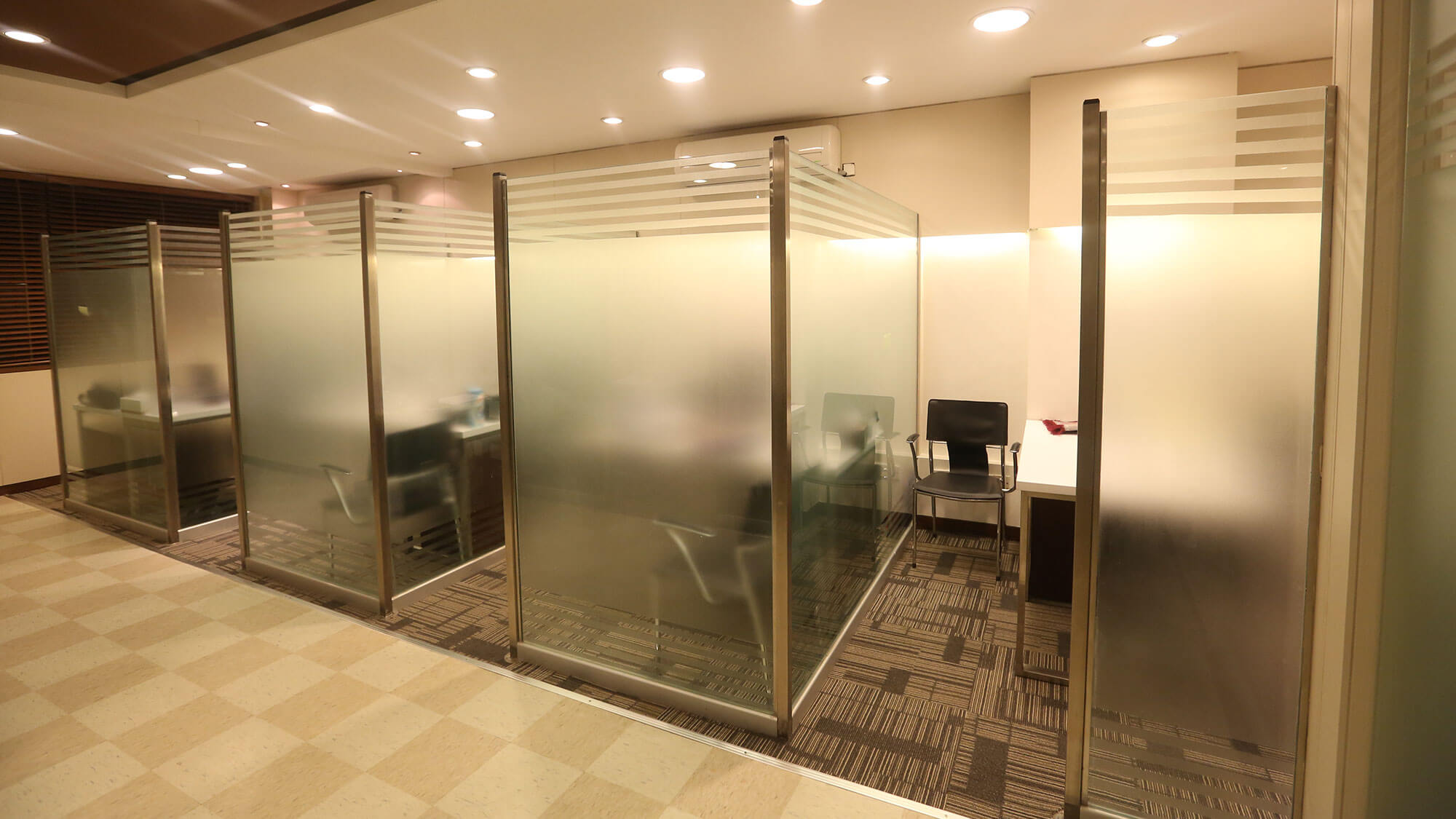 Our client drywall partition work