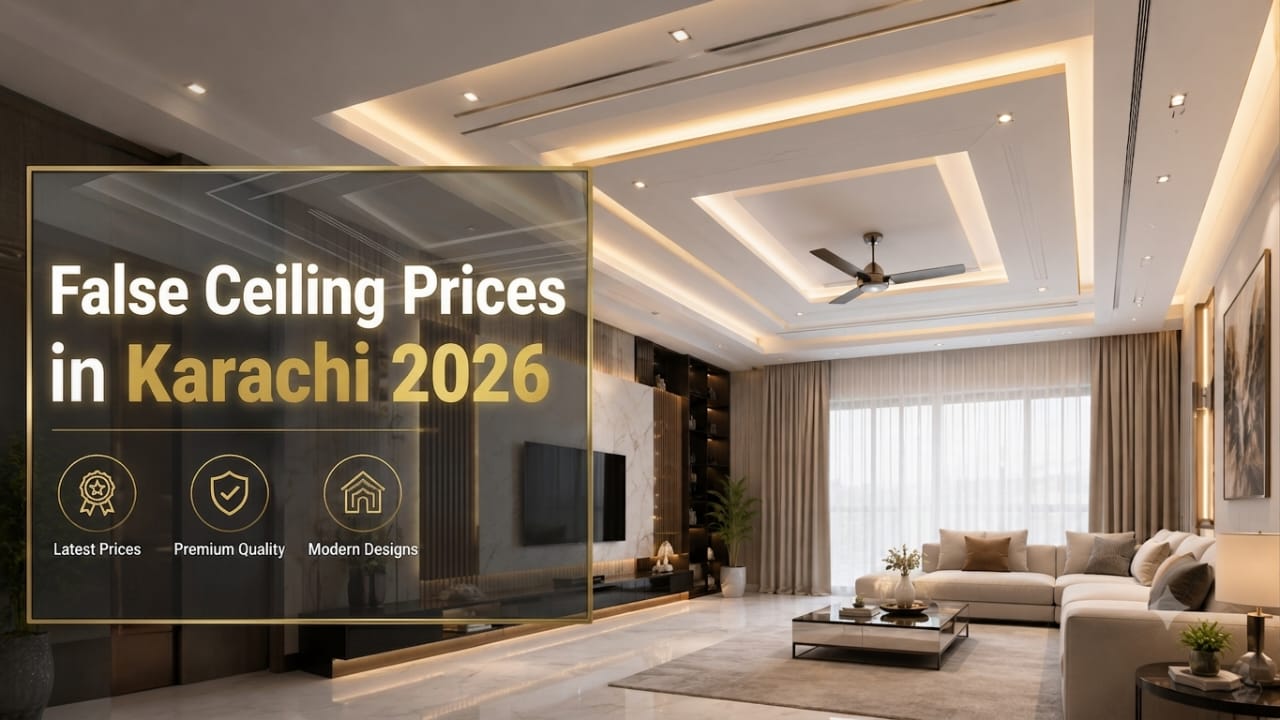 False Ceiling Cost in Karachi