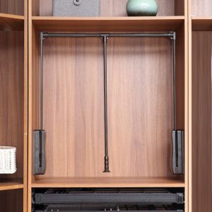 Custom clothes hanger lifter wardobe
