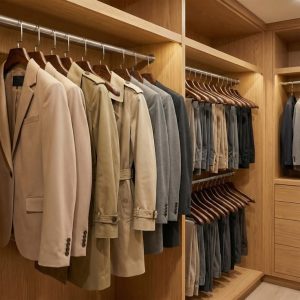 Custom standard clothes hanger wardrobe
